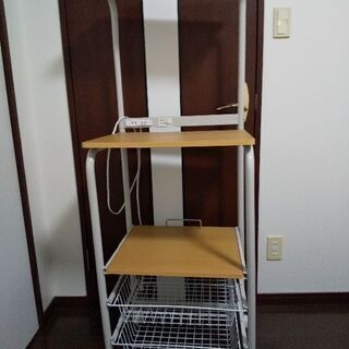 電子レンジ・炊飯器ラック