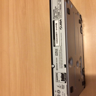Panasonic Blu-ray/DVDプレイヤーの画像