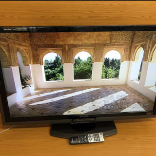 SHARP  AQUOS46インチフルハイビジョン液晶カラーテレビLC-46LX1　LEDバックライト46V型 2010年製 リモコン付き