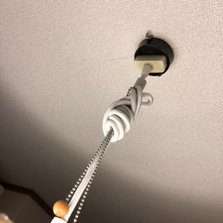 お部屋のライト 1年11カ月使用 電球付きの画像