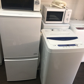 (値下げ)生活家電三点セット(洗濯機、冷蔵庫、電子レンジ)販売いたします！