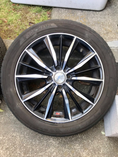 weds レオニス ホイール+ ヨコハマ bluearth タイヤ 185/55R16 4本