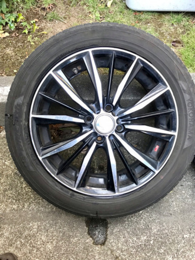 weds レオニス ホイール+ ヨコハマ bluearth タイヤ 185/55R16 4本