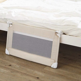 カトージ 「ポータブルベッドガードSB付 90cm 」クリーム の画像