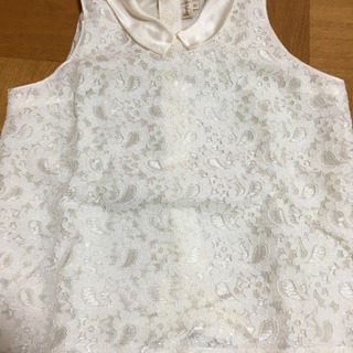 ビバリーヒルズ総レースブラウスＭ新品の画像