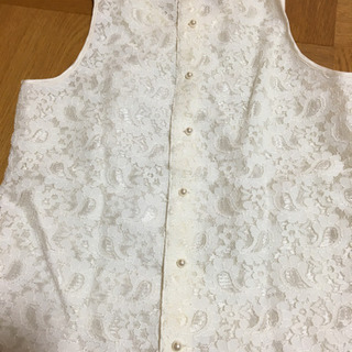 ビバリーヒルズ総レースブラウスＭ新品の画像