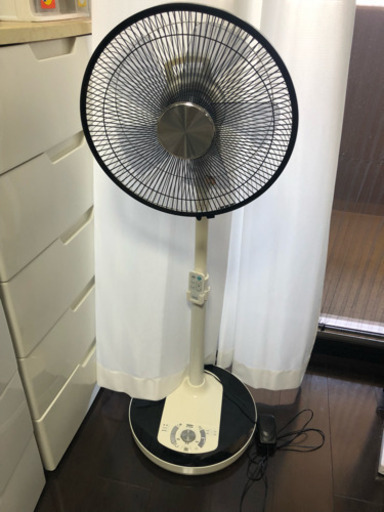 DCモーター扇風機 清掃済 リモコン付