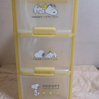 プラスチック3段チェスト
