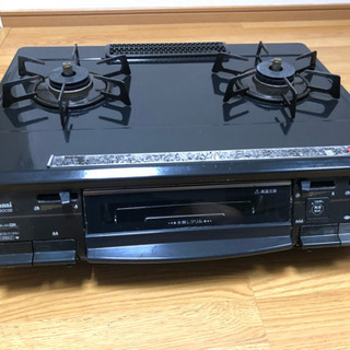 リンナイ ガステーブル ガスコンロ★KGM660C(B)の画像