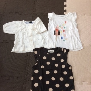 女児 夏服＆レインコート 90サイズ