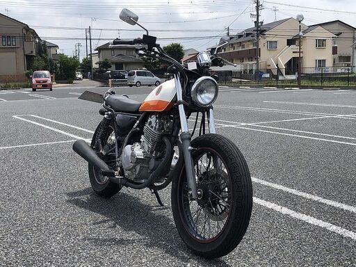 自賠責R3/6/24迄 スズキ グラストラッカー 白 オレンジ NJ47A グラトラ