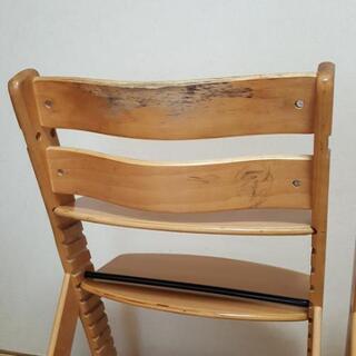 訳あり家具　椅子 2脚まとめての画像