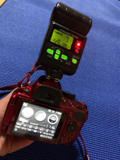 【大幅値下げ】NikonD5200レンズキット＋単焦点、ストロボ