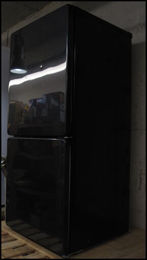 新生活！15120円 ユーイング 2ドア冷蔵庫 110L UR-F110F 14年製ブラック系