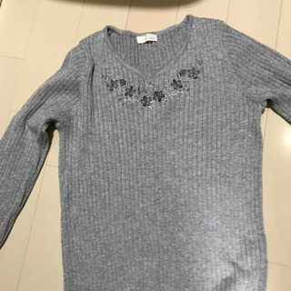 🍓indexグレーのニット🍓