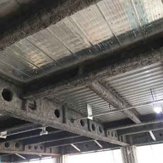 株式会社　稲葉装建　【内装】事業拡大につき、耐火被覆　ロックウール吹付正社員募集！！未経験大歓迎　楽しい仕事の画像