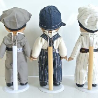 希少 復刻 BuddyLee 3体 おまけドーナツボタン付き バディ・リー