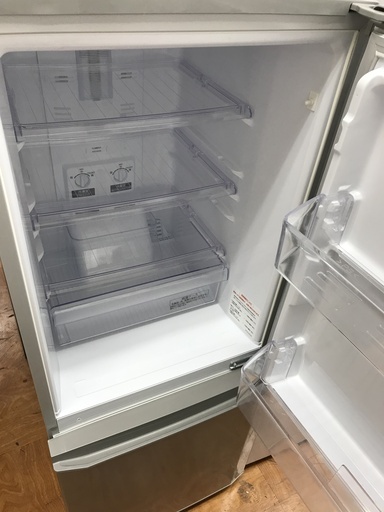 1年保証つき！MITSUBISHI 2ﾄﾞｱ冷蔵庫 MR-P15A 2017年製 146L