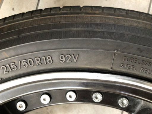 シャレン18インチ タイヤ付き 中古 引き取り大歓迎