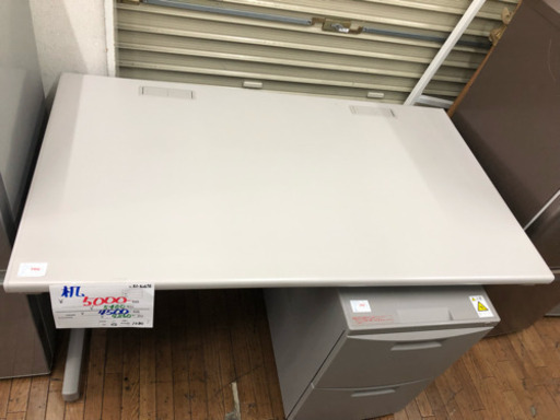 オフィスデスク 机 学習机 キャビネット別売り（120cm）