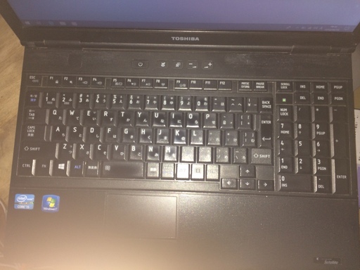 予約入りました。dynabook Satellite B551 C windows10 pro 64ビット テンキー付き　バッテリー新