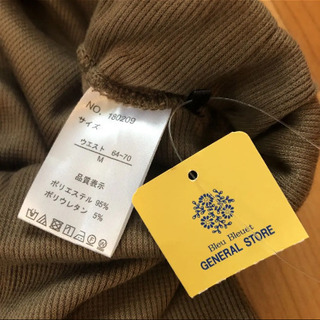 新品未使用  レギンス ブルーブルーエ Mの画像