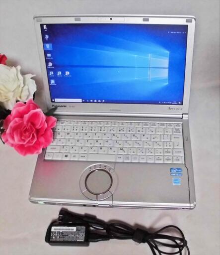 訳あり 【 高速SSD 240GB 】 12インチ液晶画面　Panasonic CF-SX2 / Win10Pro64 Corei5 / メモリー4GB / ワード & エクセル