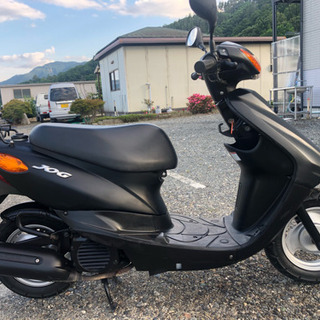 整備済　ヤマハＪＯＧ インジェクション/ＳＡ３６Ｊ 機関良好/人気のマットブラック/実働車です。の画像