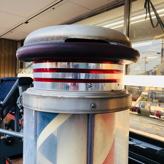 床屋さん サインポール インテリア レトロ