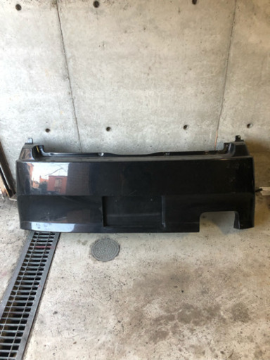 H81 EKワゴン リアバンパー エアロ 社外 ヴォルサージュ 黒