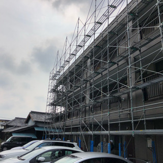 足場の組立解体スタッフ募集！！の画像