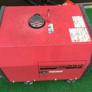 ガソリン エンジン発電機  【シンダイワ】 EG20M II 4サイクル の画像