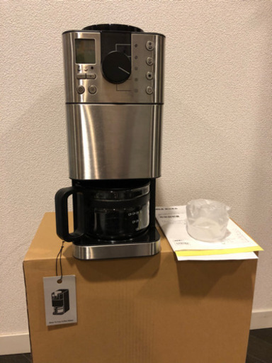 無印良品 MUJI 豆から挽けるコーヒーメーカー 型番：ＭＪ‐ＣＭ１