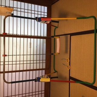 鉄棒 ブランコ  ポップンロール  トイザらス 吊り輪 バスケッ...