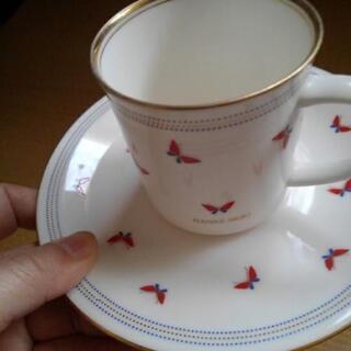 コーヒーカップ、ソーサセットの画像