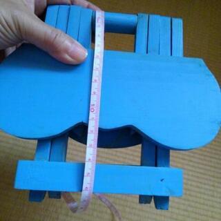 クマさんの形の鉢置きの画像