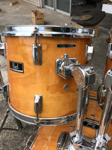 Pearl BXシリーズ ドラムセット タイコのみ。オマケ有