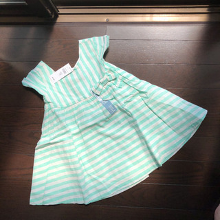 新品未使用  baby Gap   ボーダー ワンピース 90㎝