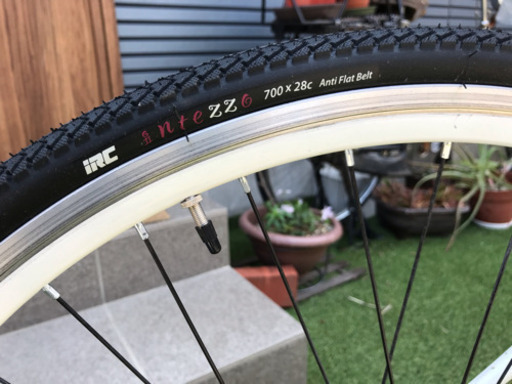 ★中古★ ノーブランドロードバイク ホワイト 3×7段ギア 新品交換部品多数！