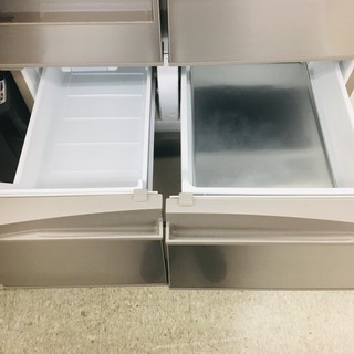 三菱　ファミリー用冷蔵庫　MR-JX48LZ-N 三菱電機 置けるスマート大容量 JXシリーズ MR-JX48LZ-N [ローズ