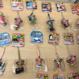 ワンピース チョッパーの限定ストラップキーホルダー25点の画像