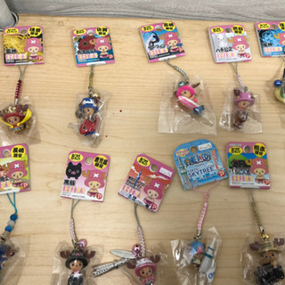 ワンピース チョッパーの限定ストラップキーホルダー25点の画像