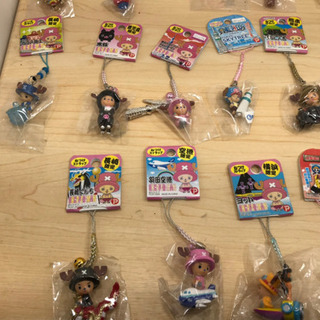 ワンピース チョッパーの限定ストラップキーホルダー25点の画像