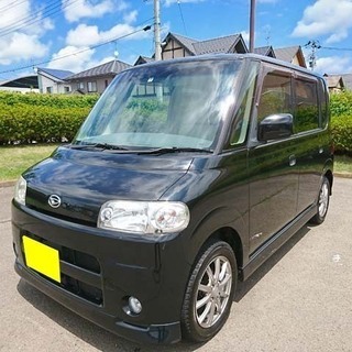 【成約済み】最終出品 人気のブラック タントXリミテッド 車検2...