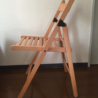 【美品】IKEA 折りたたみ椅子 TERJE(テリエ) チェアの画像