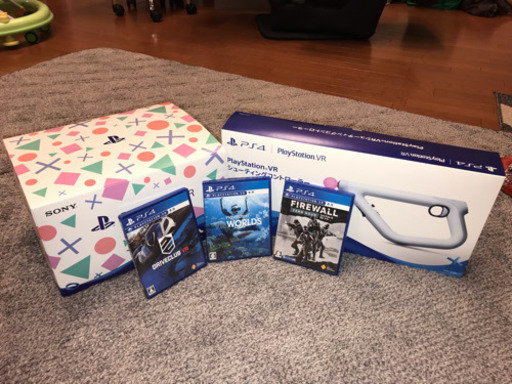 値下げ！！PS4 VR  シューティングコントローラー ソフトおまけ！