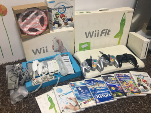 受け渡し予定者決まりました★wii 本体 ソフト 一式