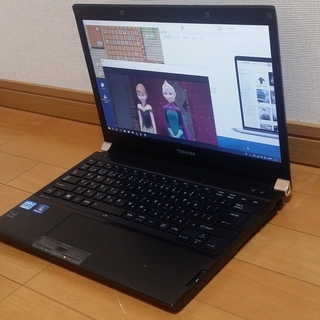Windows10 i5 SSD搭載 東芝モバイルノートパソコン 麻雀、将棋ソフト付き！ USBマウスプレゼント中 (13.3型 Office2016)の画像