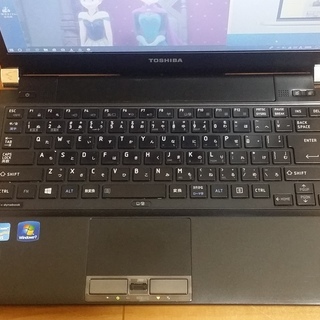Windows10 i5 SSD搭載 東芝モバイルノートパソコン 麻雀、将棋ソフト付き！ USBマウスプレゼント中 (13.3型 Office2016)の画像