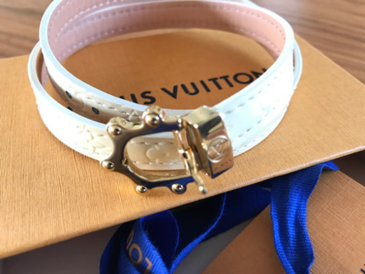 ルイ・ヴィトン モノグラム レザーブレスレット